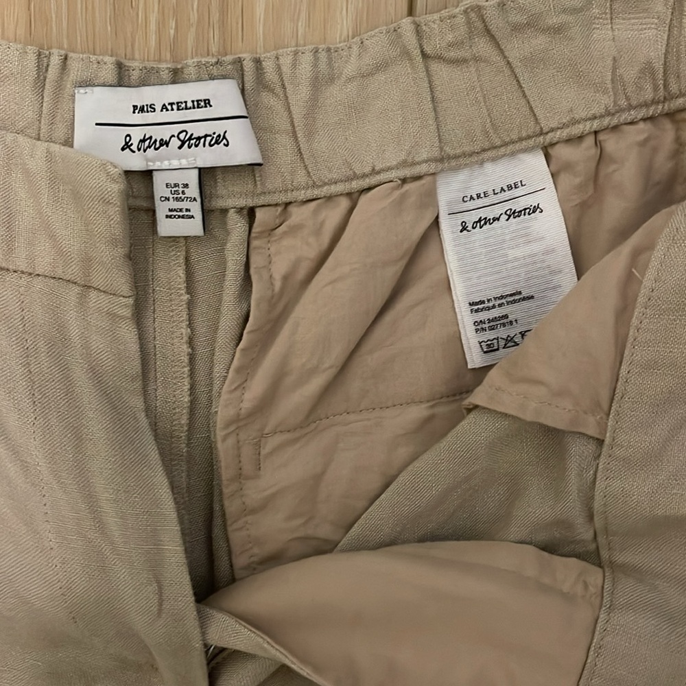 & Other Stories Beige Chinos